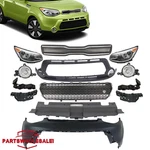 For 2014-2016 Kia Soul Front Grille/bumper Cover/fog Lights/headlights Set 13PCS. Fixed Price $528.99.