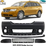 Front Bumper Cover Paintable & Fog Lights Kit For 2011-2020 Dodge Journey. Fixed Price $410.84.