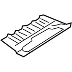 Genuine Bmw Trim Panel, Bumper, Rear, Bo 51-12-8-037-884 New. Fixed Price $52.91.
