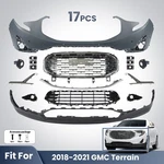 For 2018 2019 2020 2021 Gmc Terrain Front Bumper Cover Grille Kit W/ Fog Light. Fixed Price $367.00.