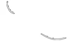 Genuine Nissan Bumper Trim 62074-5AA2A. Fixed Price $41.00.