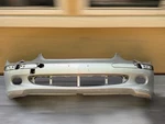 *damaged* 03-06 Mercedes SL500 R230 Front Bumper Oem Silver Local Pickup Only. Fixed Price $150.00.