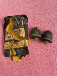 1939-1954 Chevrolet Pass. Nos Upper Control A-arm Bumper Set #3708834. Fixed Price $85.00.
