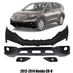 Front Bumper Cover Fascia & Fog Light Assembly Kit For 2012-2014 Honda Cr-v. Fixed Price $238.36.