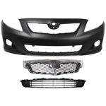 Bumper Cover Fascia Front For Toyota Corolla 2009-2010. Fixed Price $223.26.