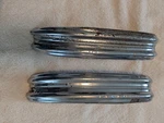 Rear Bumpers (left + Right) BD2856/1 And BD2856/2 For 1949 - 1954 Jaguar XK120. Fixed Price $70.00.