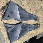 C4 Corvette Front Fender Support Pair Brace Brackets Wheelhouse 88-96 Oe. Fixed Price $52.00.