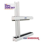 Hepfner HRP6348-WHT, One White Aluminum Torsion Rack Sprint Bars Perform. Fixed Price $320.58.