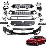 2019 2020 2021 Kia Forte Complete Front Bumper Cover Grille W/ Fog Lights. Fixed Price $599.98.