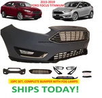 2015 - 2019 Ford Focus Front Bumper Titanium Grills Fog Lamps. Fixed Price $350.00.