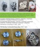 Power Trunk Actuator Gear Upgrade Bentley Continental Flying Spur. Fixed Price $299.00.