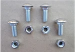 Stainless Steel Bumper Bolts/nuts! For Packard Studebaker Nash Edsel Corvair Etc. Fixed Price $21.99.