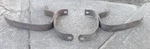 1937 Ford Rear Bumper Brackets / Mounts Original Pair. Fixed Price $249.99.