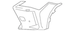 Genuine Lexus Bumper Corner Cover 52113-76902. Fixed Price $181.27.
