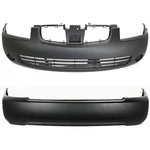 New Front & Rear Bumper Covers Set Pieces For 2004-2006 Nissan Sentra. Fixed Price $272.99.