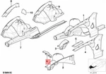 Genuine Bmw Z3 E36 316G 316I Bracket For Left Front Lateral Bumper 41148122553. Fixed Price $30.57.