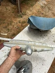 1947 1948 1949 Studebaker Trunk Lid Emblem / Latch Release Handle Original Light. Fixed Price $229.99.