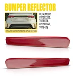Pair Auxito Lh & Rh Rear Bumper Reflector Light Lamp For Toyota Corolla 2020-22. Fixed Price $12.99.