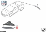 Bmw I8 I12 I15 Front Splitter Left Genuine 51117947113. Fixed Price $104.92.