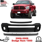 Front Bumper Cover Primed Plastic + Valance Kit For 2006-2009 Dodge Ram 1500. Fixed Price $371.90.