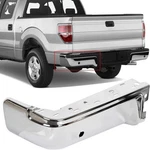 09-14 F150 Lincoln Mark Lt Chrome Rear Bumper End Cap Left Driver W/ Sensor Hole. Fixed Price $94.50.