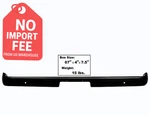 Dynacorn 3637BK 1967-1968 Fo Mustang Front Bumper Black Steel. Fixed Price $121.00.