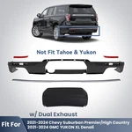 2021-2024 Chevy Suburban Dual Exhaust Rear Lower Bumper Cover Trim Molding Kit. Fixed Price $239.99.