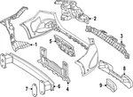 Genuine Mercedes-benz Mounting Rail 254-880-90-02. Fixed Price $135.84.