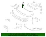 New Genuine Nissan Bracket Front Bumper Side,lh 622219FV0A / 62221-9FV0A Oem. Fixed Price $53.52.