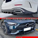 For Benz W206 C300 C200 Amg-line 4DR 22-26 Gloss Black Front Lip + Rear Diffuser. Fixed Price $170.98.