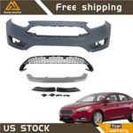 2015-2018 Ford Focus Bumper Cover+lower Grille Grill+front Lips. Fixed Price $129.43.