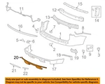 Gm Oem 13-16 Acadia Rear Bumper Components-applique Panel 22812094. Fixed Price $368.12.