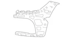 Genuine Mercedes-benz Basic Carrier Bumper 190-885-62-01. Fixed Price $278.20.