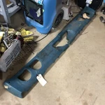 1968 Impala Belair Biscayne Nos Gm New Rear Bumper In Rubber. Fixed Price $495.00.