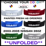 New Front Bumper For 2003-2005 Nissan 350Z Painted *choose Your Color* NI1000201. Fixed Price $601.64.