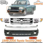 Front Bumper + Grille Valance & Headlight Kit For 1998-2000 Toyota Tacoma 2WD. Fixed Price $430.00.
