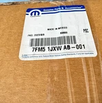 Genuine Mopar Bumper Cover Left 7FM51JXWAB Fits 2022 -2026 Ram New Oem. Fixed Price $94.00.