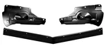 Chevy, Chevrolet Impala Lower Grille 3 Piece Set 1966. Fixed Price $311.85.