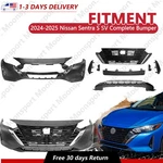 For 2024-2025 Nissan Sentra Sv Complete Front Bumper Cover Upper Lower Grille. Fixed Price $498.99.