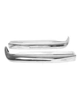Mercedes-benz Front Bumper Chrome Set 1138800170 1138800270. Fixed Price $470.25.