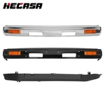 Chrome/black Bumper End Cap Turn Signal Light Valance For Nissan D21 1986-1992. Fixed Price $179.00.