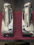 1955 1956 1957 1958 1959 Chevy Truck Front Bumper Guards Pair New Chrome Oem Nos. Fixed Price $895.00.