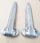 (1 Pr) 1937 Ford Slantback/flatback Sedan (2 + 4 Dr) Orig Trunk Hinges - Used. Fixed Price $49.95.