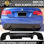 Fits 07-13 Bmw E92 3-SERIES 335 Only M-tech Msport Rear Bumper Lip Diffuser Pp. Fixed Price $99.99.