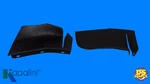 1980-85 Chevrolet Caprice/impala Rear 1/4 Panel Fiberglass Bumper Fillers. Fixed Price $43.00.