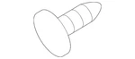 Genuine Gm License Bracket Screw 09423101. Fixed Price $11.94.