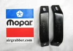 Restored 71 72 Dodge Charger Lower Fender Bumper Alignment Brace Bracket Set. Fixed Price $69.99.