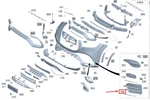 Mercedes-benz Gls X167 Front Left Lower Bumper Trim A1678852106. Fixed Price $65.83.