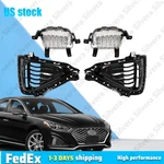 Front Led Fog Lamp Drl & Bezels Cover 4PCS Fit 2018 2019 Hyundai Sonata Sport. Fixed Price $183.98.