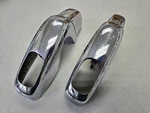 Nice Pair Original Porsche 356B 356C 356SC Rear Chrome Bumper Puffers Huf 9020. Fixed Price $225.00.